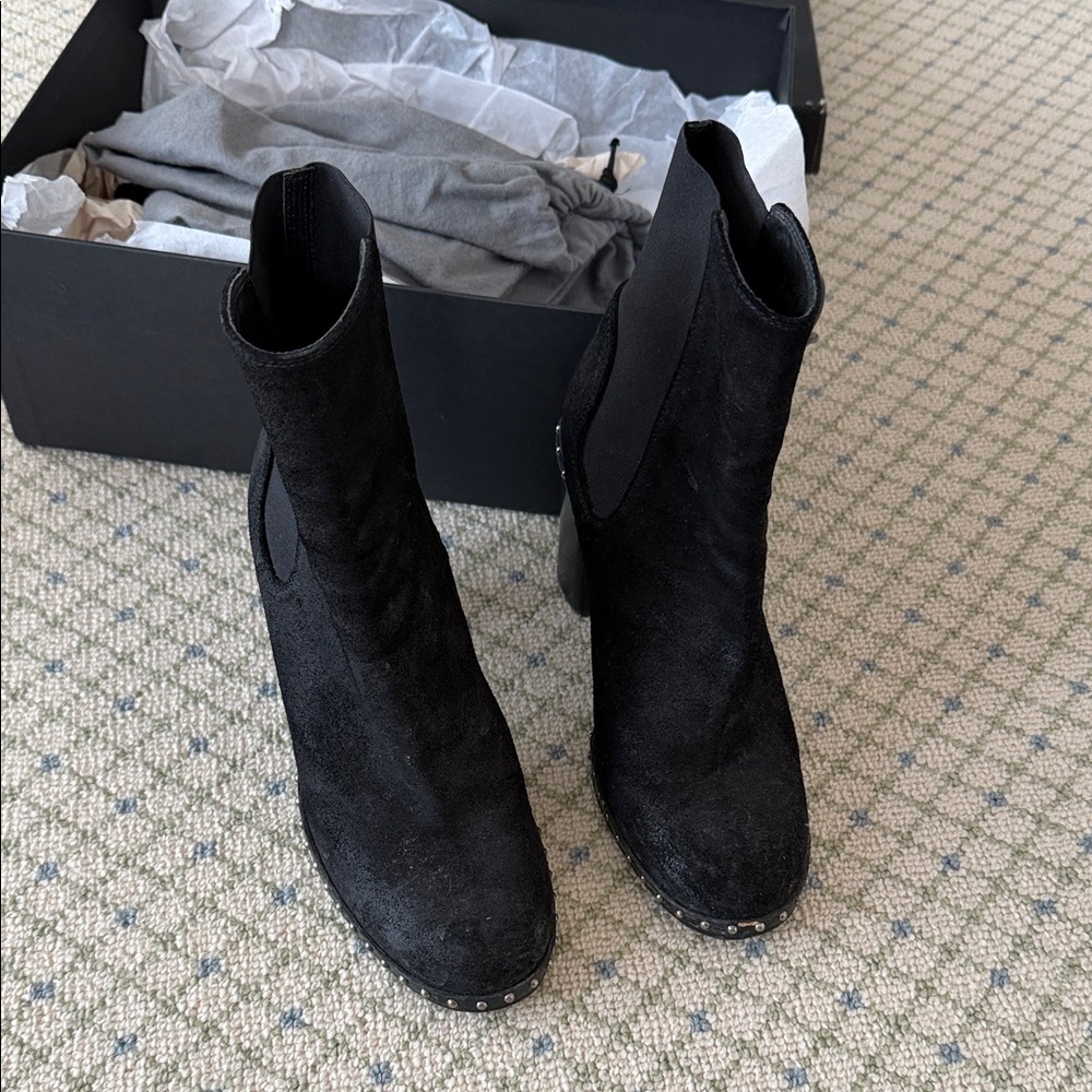 Rag and Bone Black Women's Booties